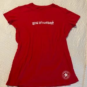 Red Small Converse T-shirt